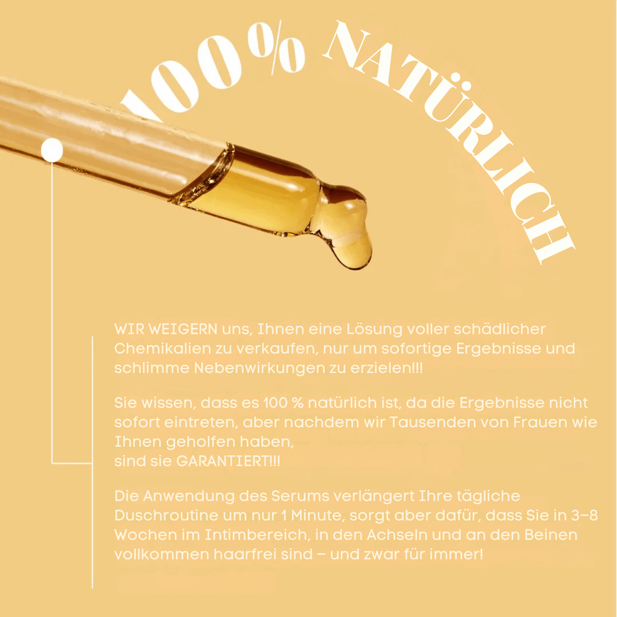 SeidenSanft™ / Seidiges Haut-Haarentfernungsserum - Sopheria