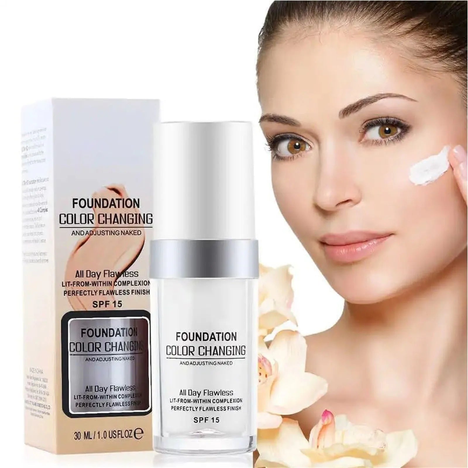 SeidenSchimmer™ / Perfekte Strahlende Und Natürliche Foundation (1+1 GRATIS) - Sopheria