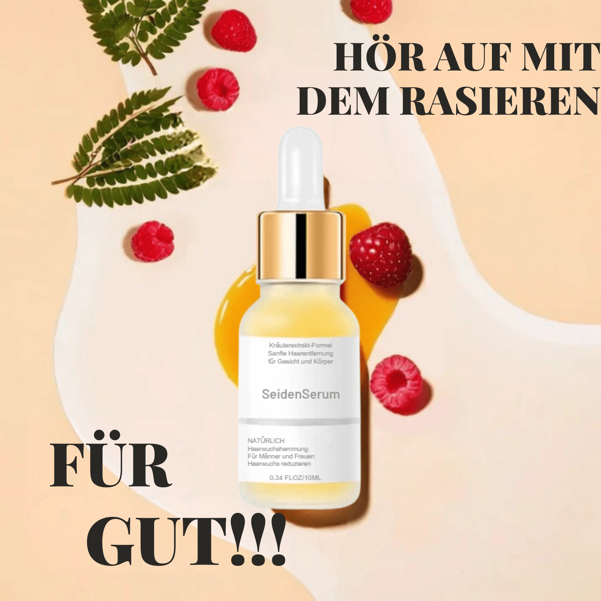 SeidenSerum™ / Haarentfernungsserum Für Glatte Haut - Sopheria