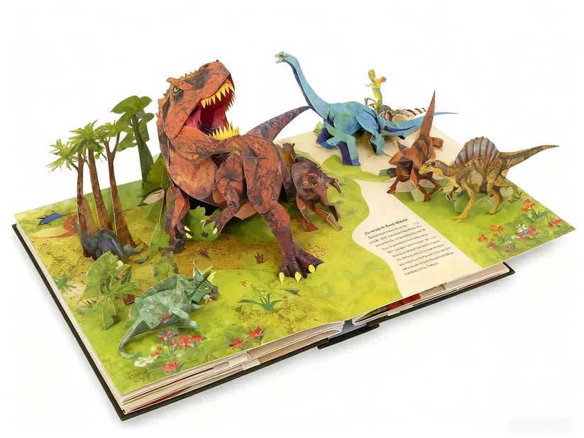 SeitenSaurier™ / 3D Pop-Up-Buch “Dinosaurier” - Sopheria