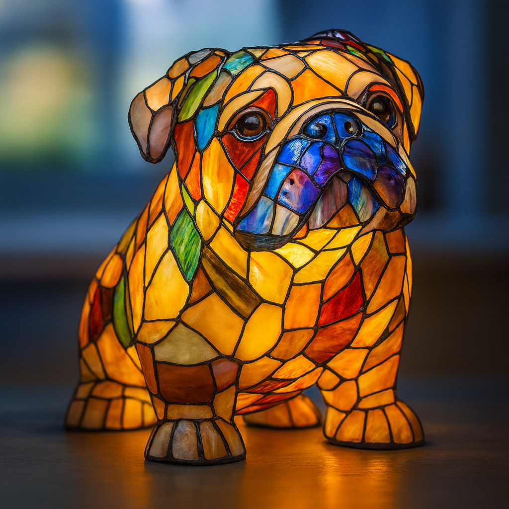 Shadow | Magisk Buntglas-Hundelampe - Sopheria
