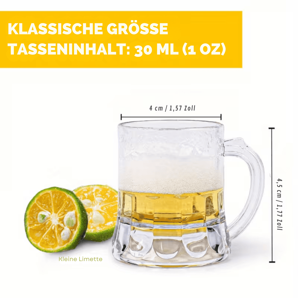ShotSchick™ / Mini-Bierkrug-Schnapsglas-Set - Sopheria
