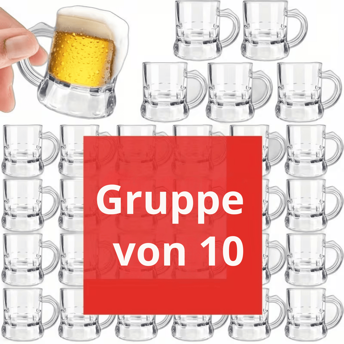 ShotSchick™ / Mini-Bierkrug-Schnapsglas-Set - Sopheria