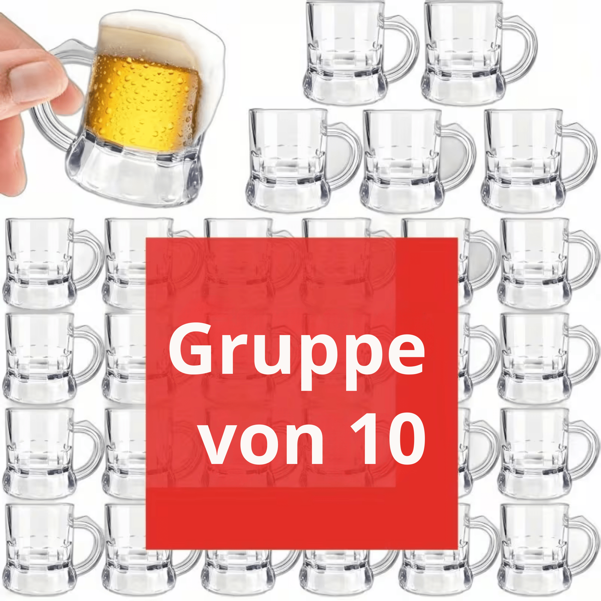 ShotSchick™ / Mini-Bierkrug-Schnapsglas-Set - Sopheria