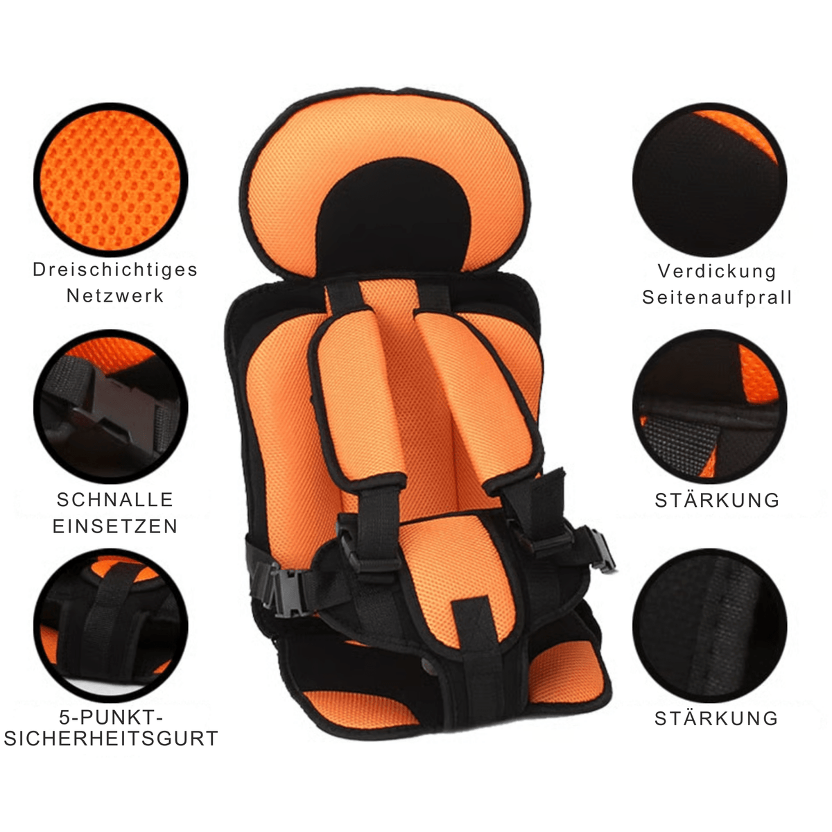 SicherSitz™ / Tragbarer Kindersicherheitssitz - Sopheria