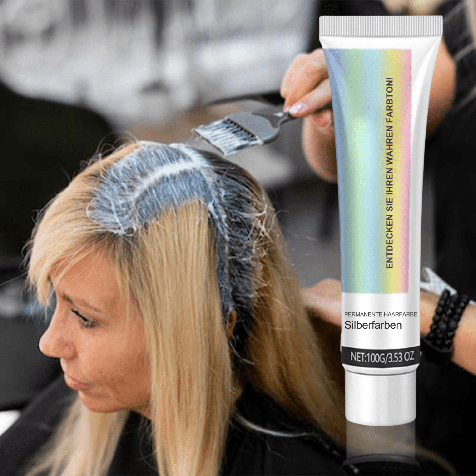 SilberSeide™ / Verwandle Haare In Ein Strahlendes, Gesundes Silber! (1+1 GRATIS) - Sopheria