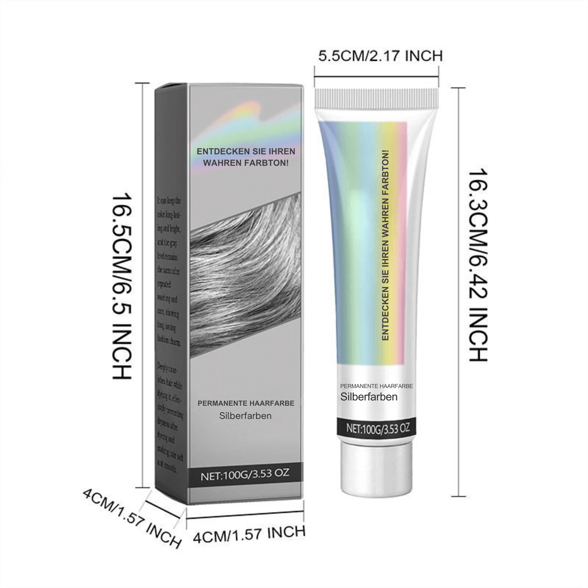 SilberSeide™ / Verwandle Haare In Ein Strahlendes, Gesundes Silber! (1+1 GRATIS) - Sopheria
