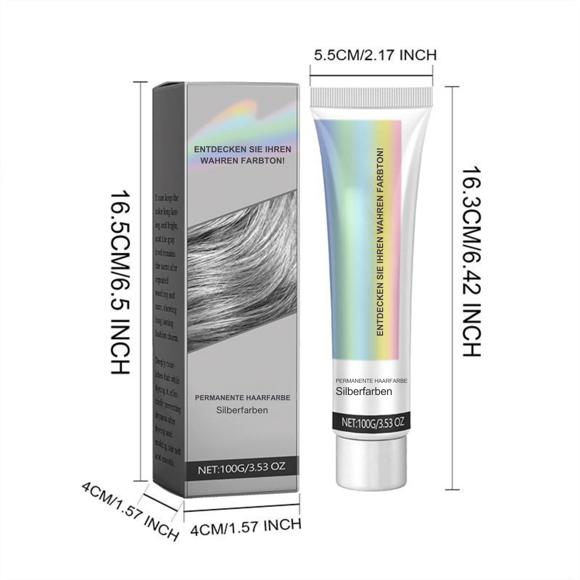 SilberSeide™ / Verwandle Haare In Ein Strahlendes, Gesundes Silber! (1+1 GRATIS) - Sopheria