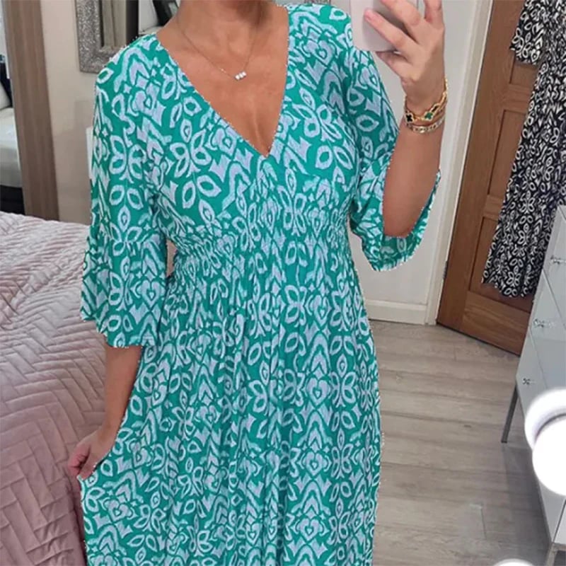 Sławomira™ / Entspanntes Kleid Für Einen Strandurlaub - Sopheria