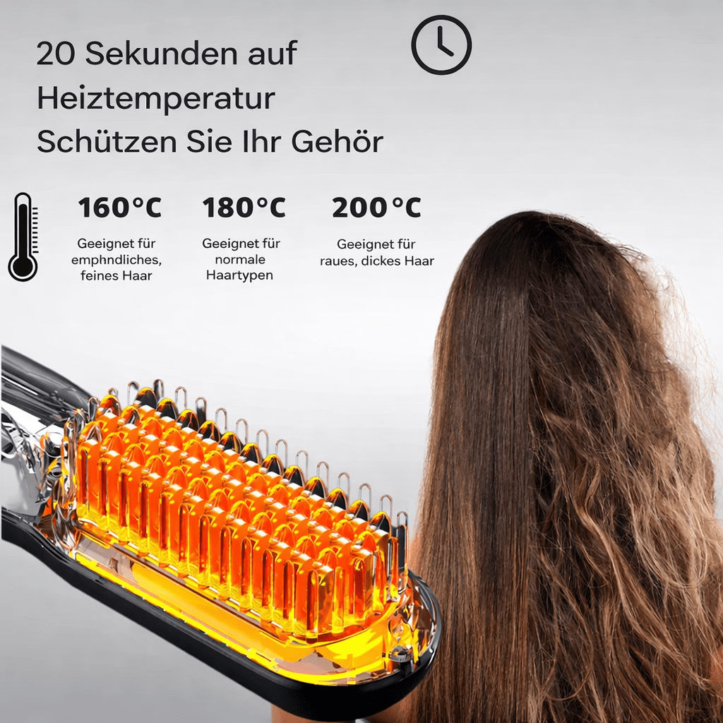 Smoothique / Kabellose Glättbürste für schnelles Styling - Sopheria
