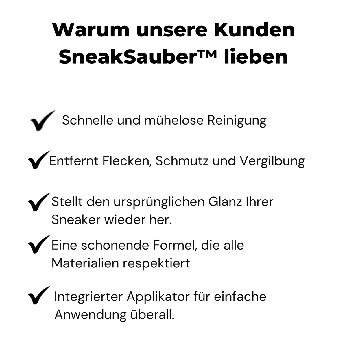 SneakSauber™ / Verleihen Sie Ihren Sneakers im Handumdrehen neues Leben! - Sopheria