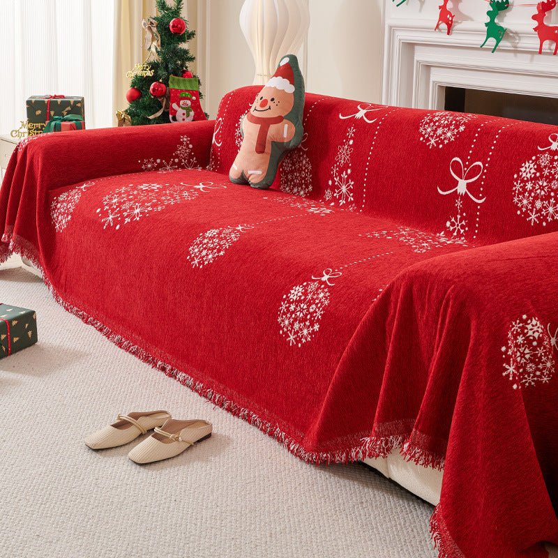 SofaSchnee™ / Sofabezug mit Weihnachtsmotiv - Sopheria