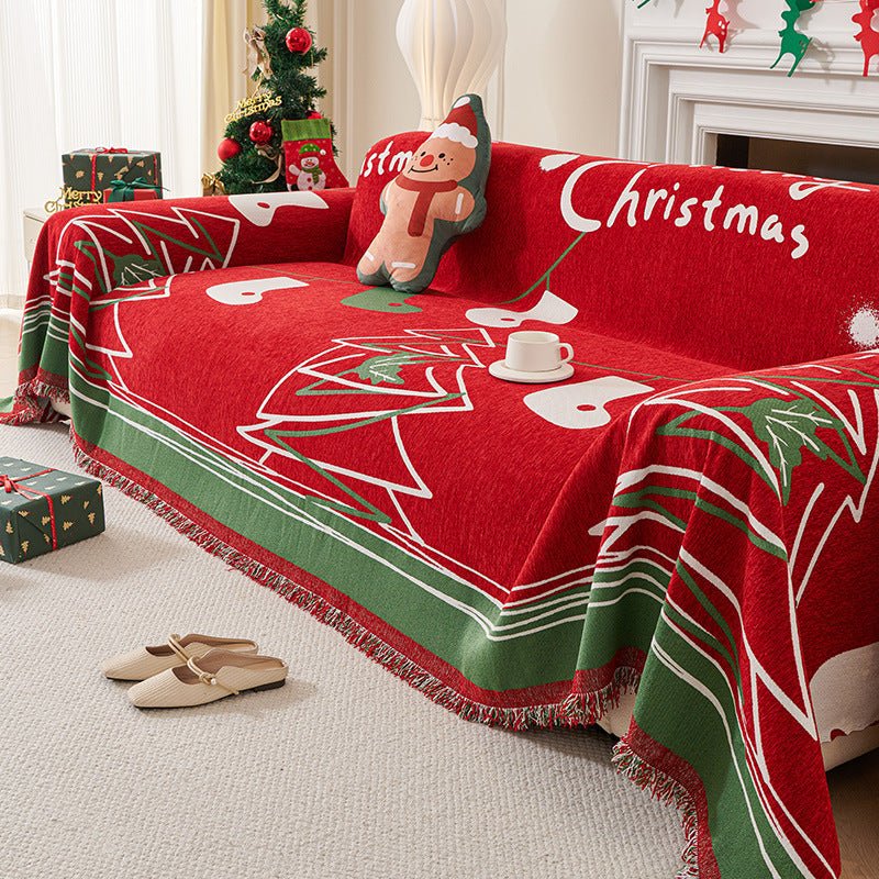 SofaSchnee™ / Sofabezug mit Weihnachtsmotiv - Sopheria