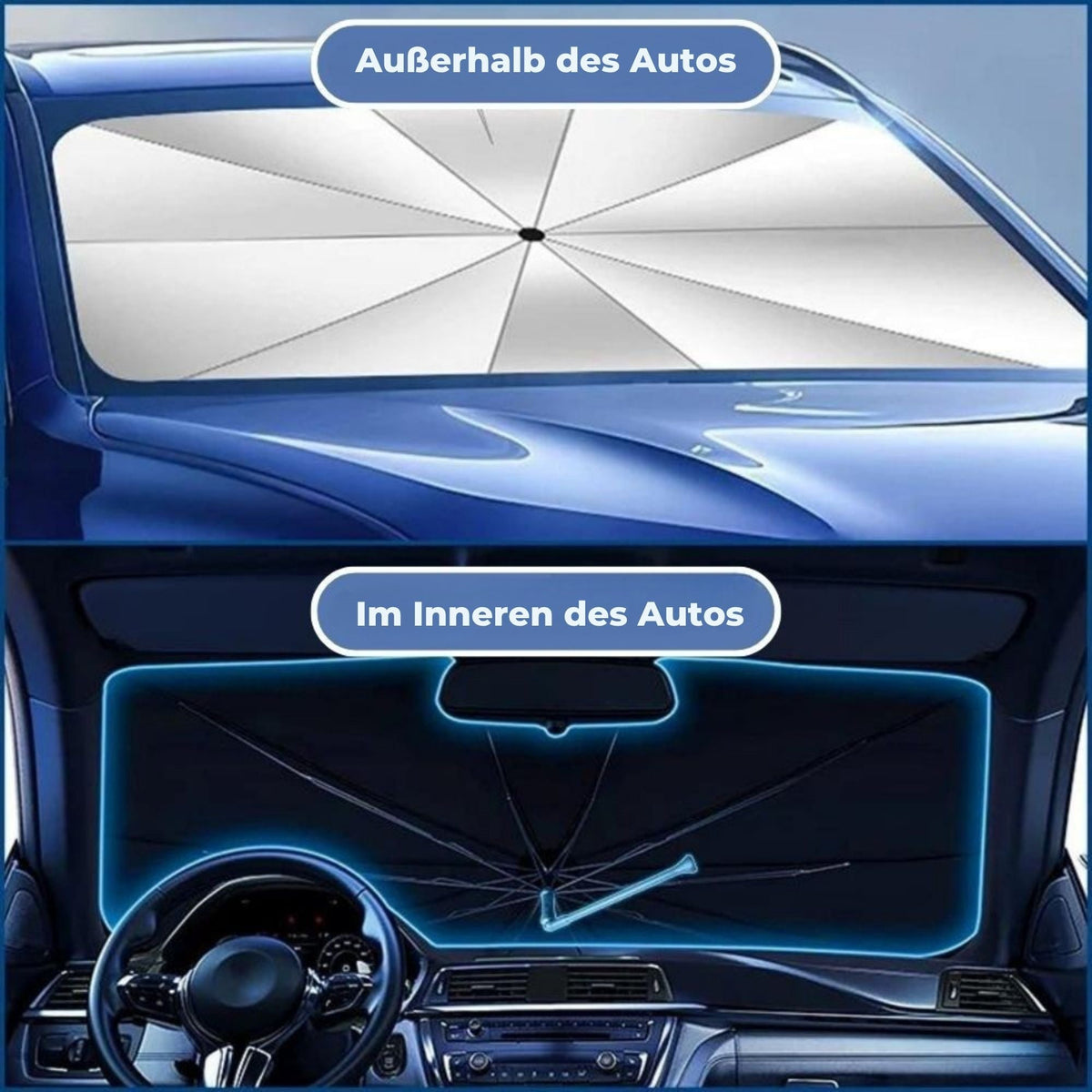 SonnenSchild™ / Nie wieder ein heißes Auto! - Sopheria