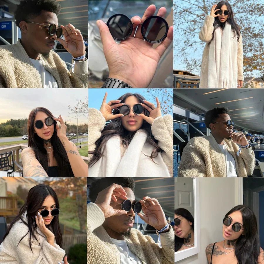 SonnenSteuer™ / Manuell tönbare Sonnenbrille für perfekte Sicht bei jedem Licht - Sopheria