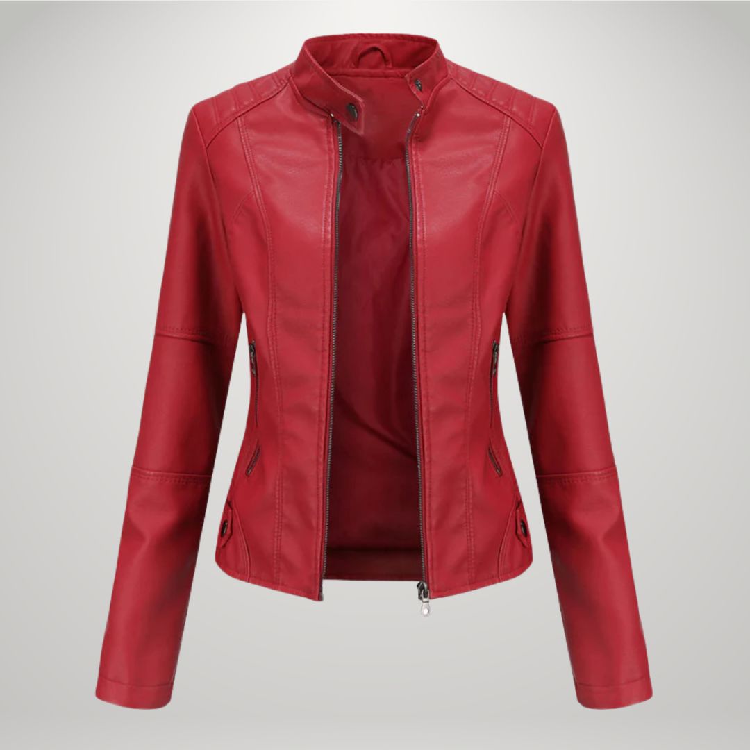 Sophia™ Lässige Lederjacke - Sopheria