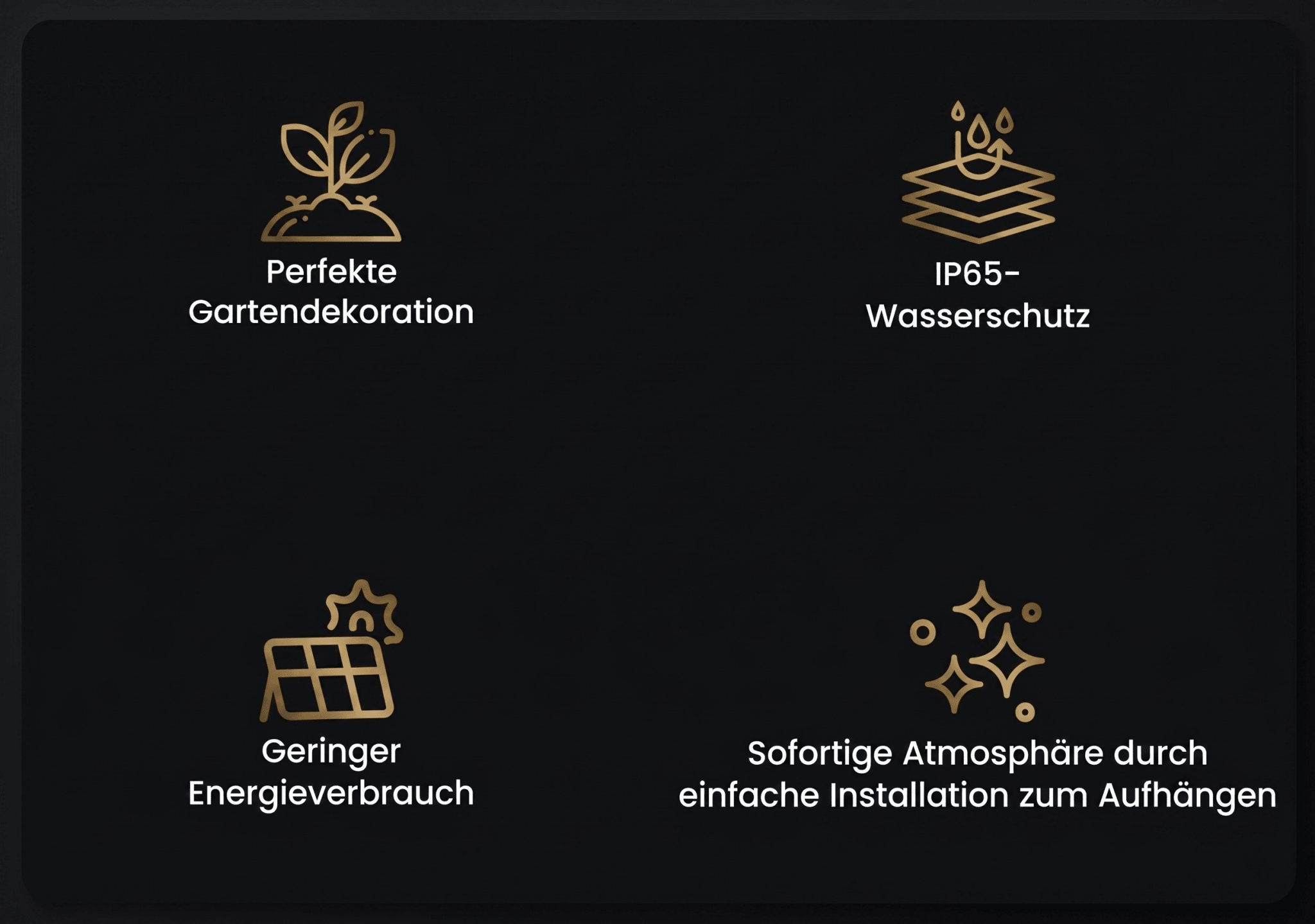 Sparklora - Solarbetriebene hängende Feuerwerkslichter - Sopheria