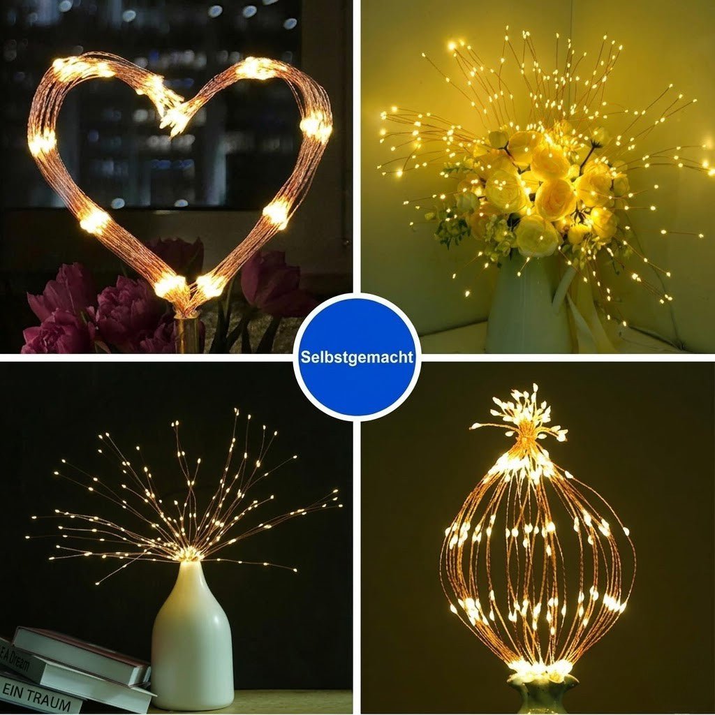 Sparklora - Solarbetriebene hängende Feuerwerkslichter - Sopheria