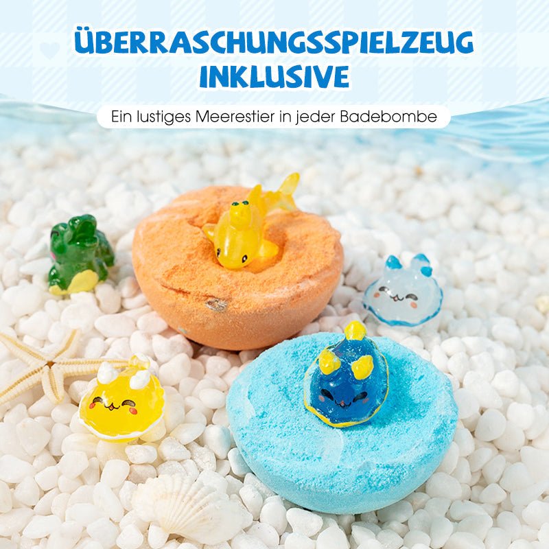 SplashToy - 12 Überraschungs Badebomben für magischen Badespaß - Sopheria