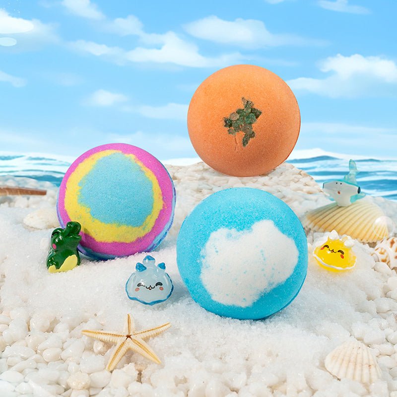 SplashToy - 12 Überraschungs Badebomben für magischen Badespaß - Sopheria