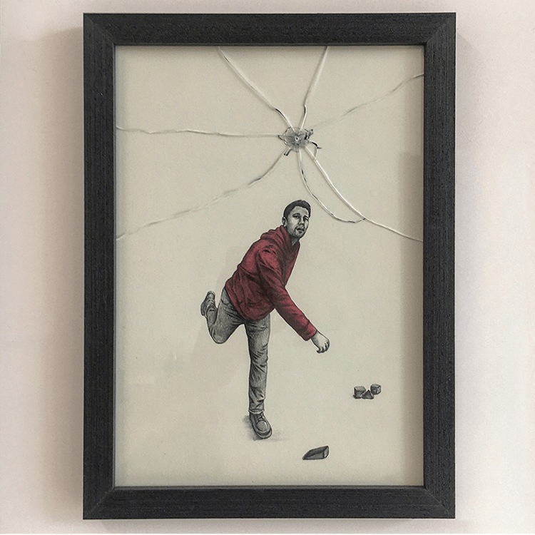 SplitterStil™ / Wandbehangdekoration Die Kunst der Zerstörung - Sopheria