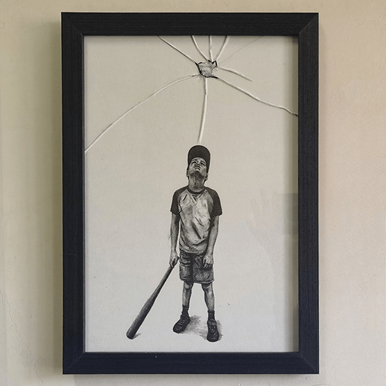 SplitterStil™ / Wandbehangdekoration Die Kunst der Zerstörung - Sopheria