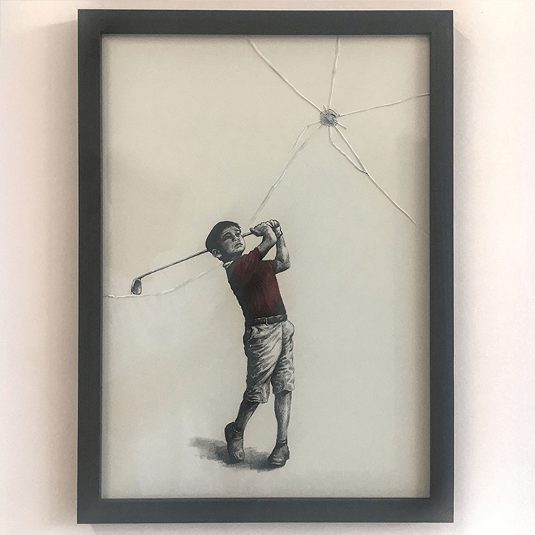 SplitterStil™ / Wandbehangdekoration Die Kunst der Zerstörung - Sopheria
