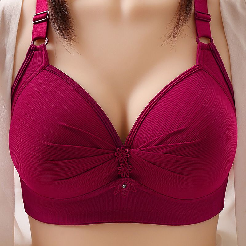 Damen BH ohne Bügel | Ringless Comfort Bra | Atmungsaktiv & Gepolstert für täglichen Halt