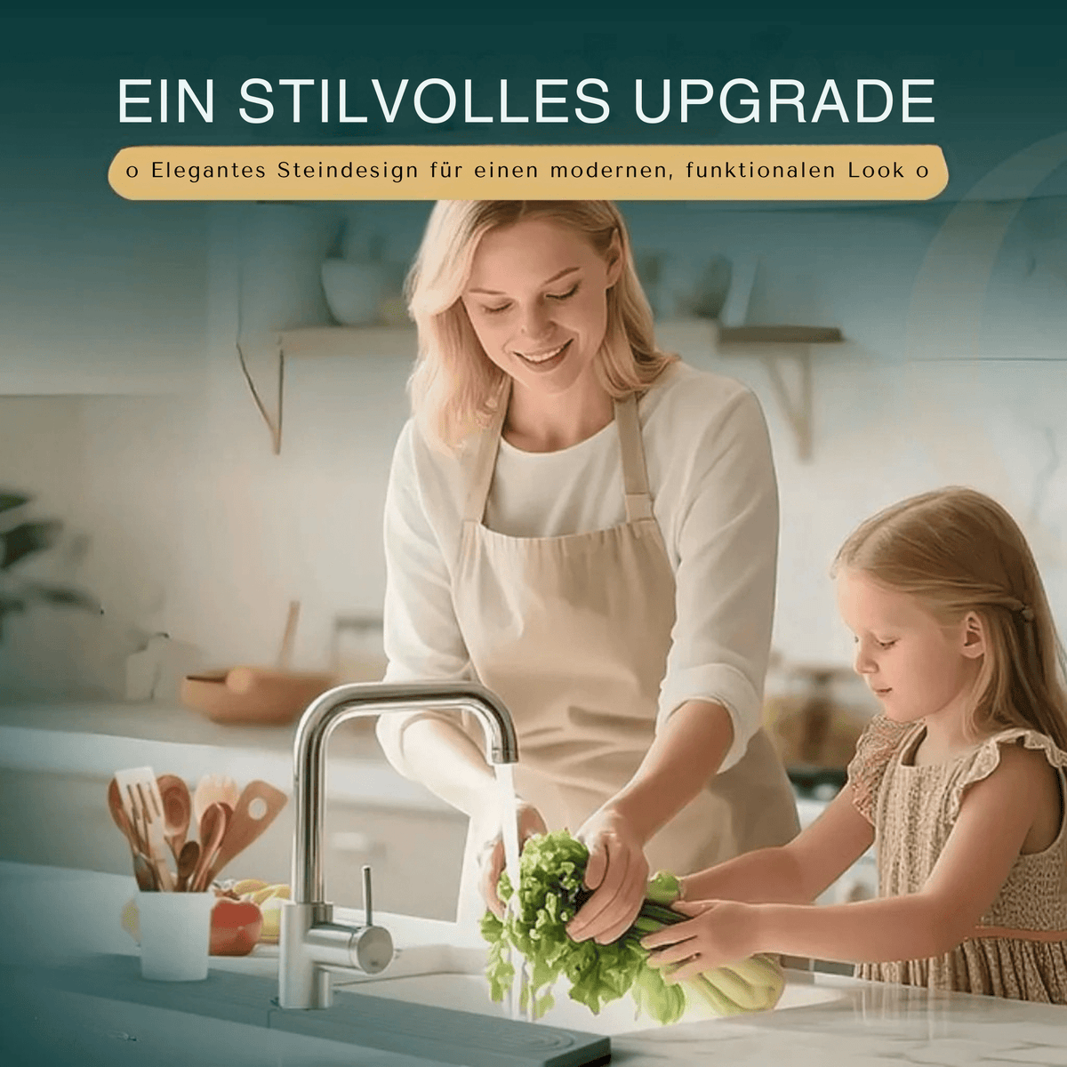 SpülStein™ / Die Spülbeckenmatte, die Wasser trinkt - Sopheria