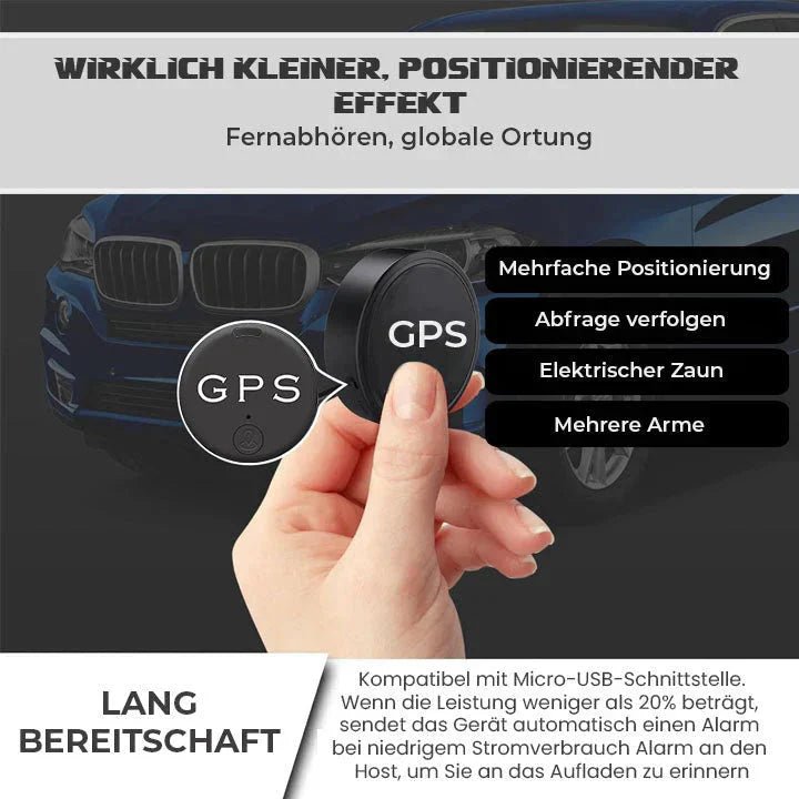 SpurSicher™ / Echtzeit-Verfolgung des Standort eines Fahrzeugs (1+1 GRATIS) - Sopheria
