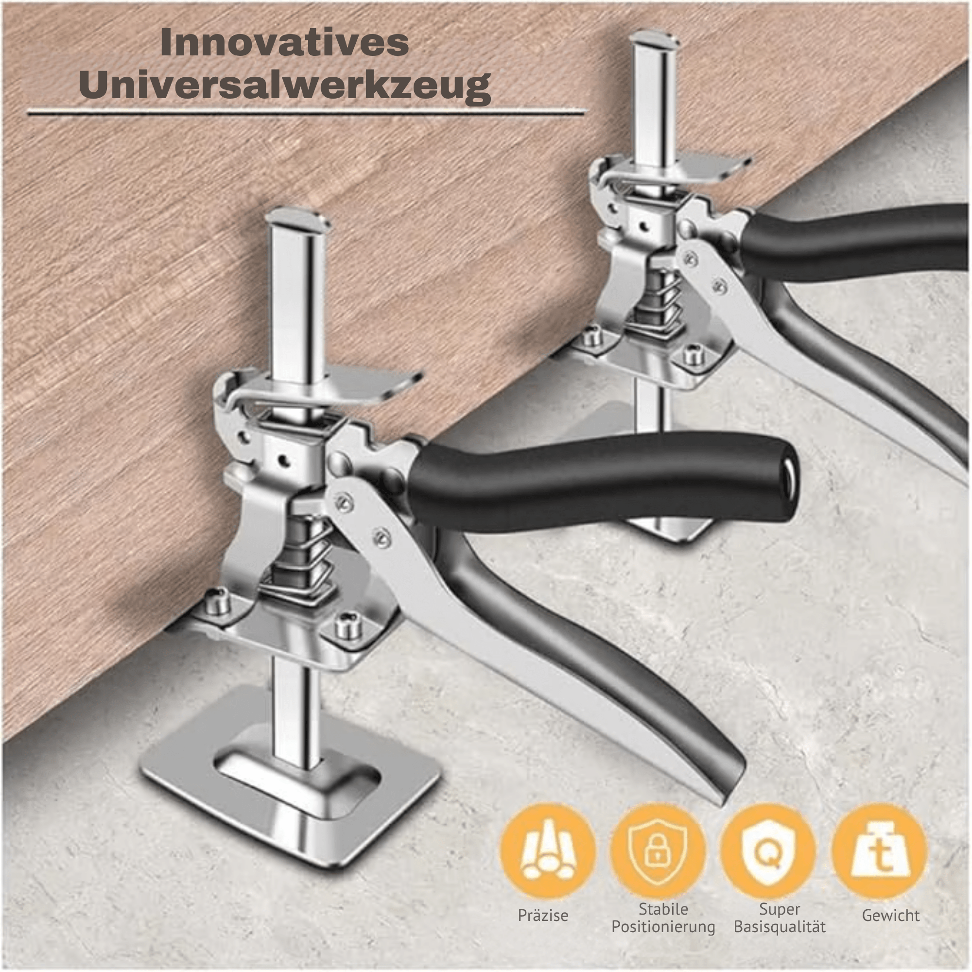 StahlStütze™ / Hausheber Zum Nivellieren, Möbelhebewerkzeug - Sopheria