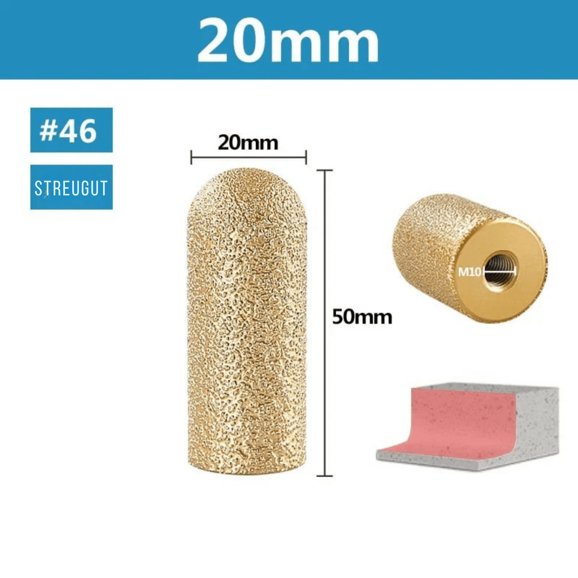 SteinSchleifer™ / Diamant-Fingerschleifscheibe - Sopheria