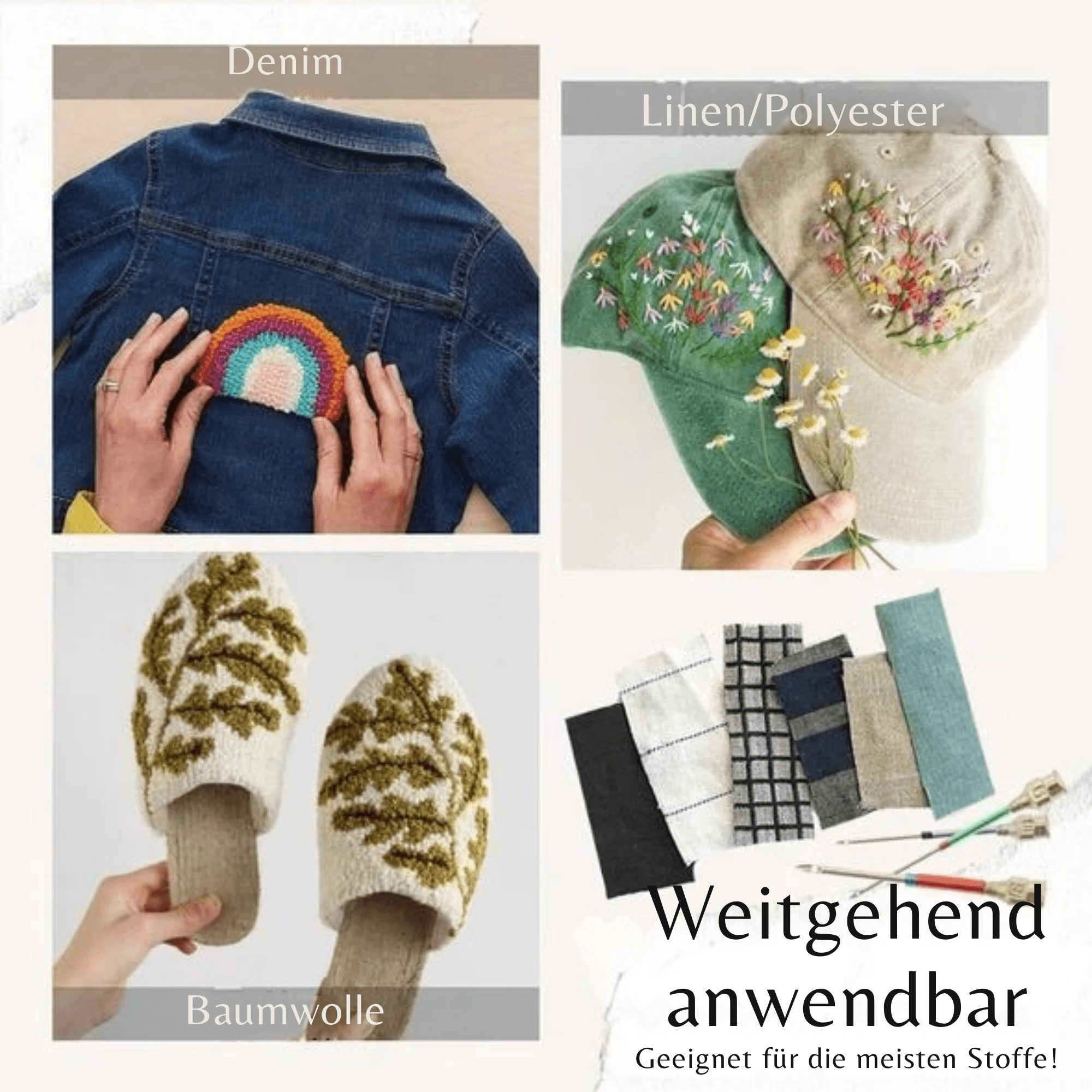 StichSchatz™ / Bastelset mit Punch Needle - Sopheria