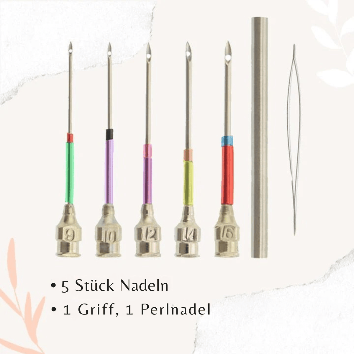 StichSicher™ / Sticknadelset, verbessern Sie Ihr Näherlebnis! - Sopheria