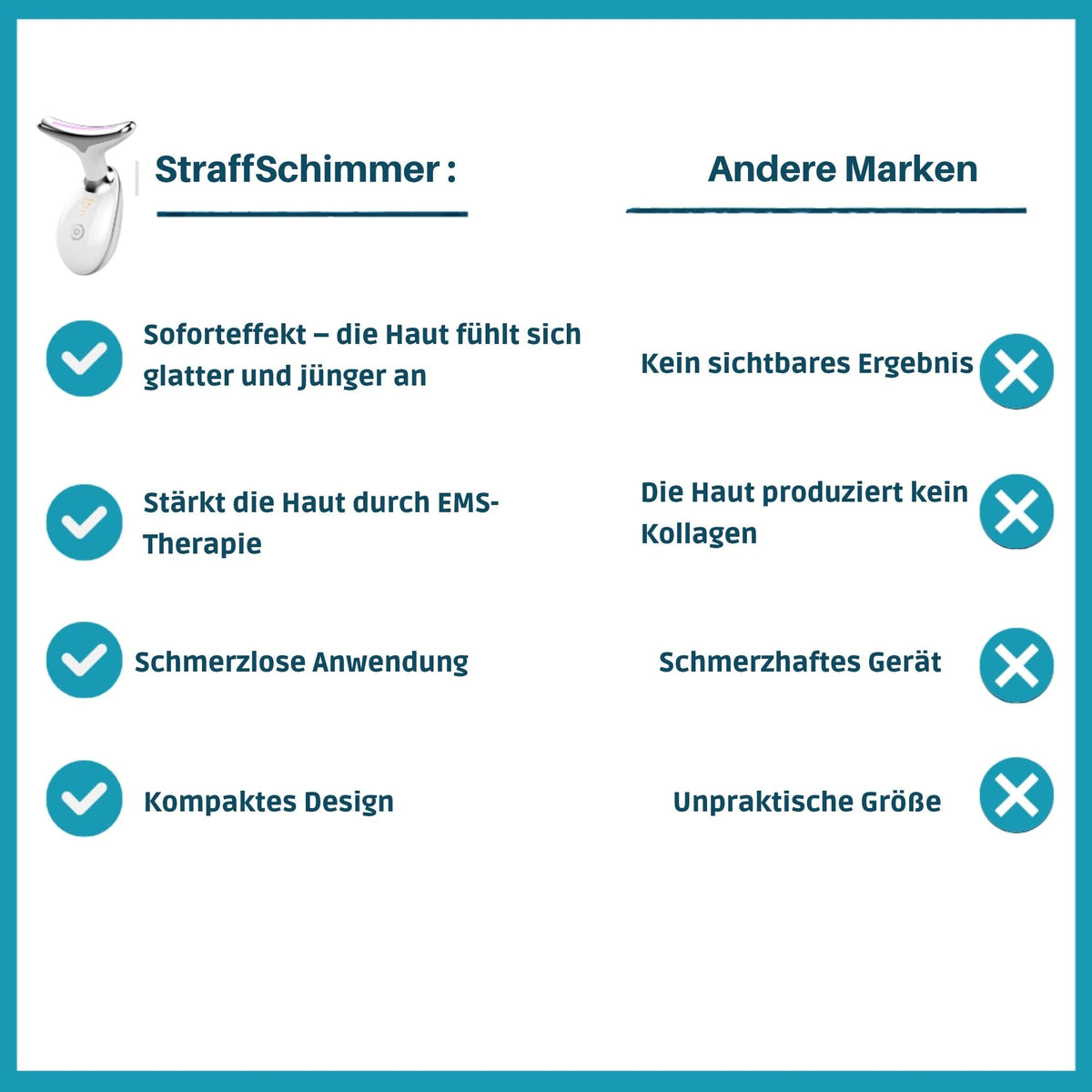 StraffSchimmer™ / Anti-Falten- Und Lifting-Massager - Sopheria