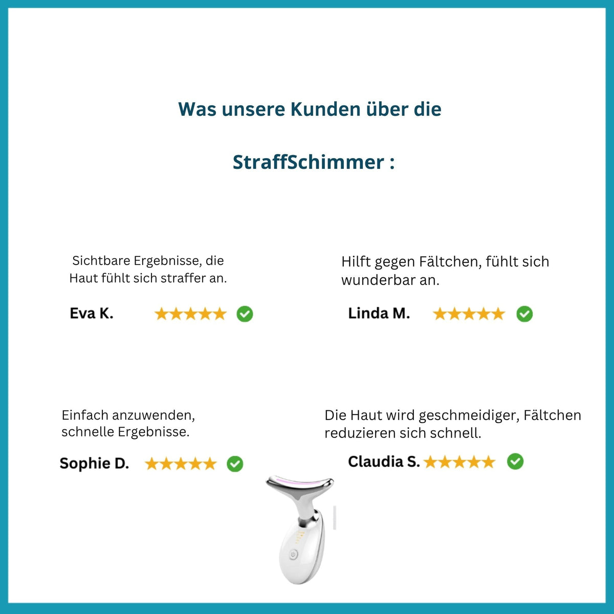 StraffSchimmer™ / Anti-Falten- Und Lifting-Massager - Sopheria