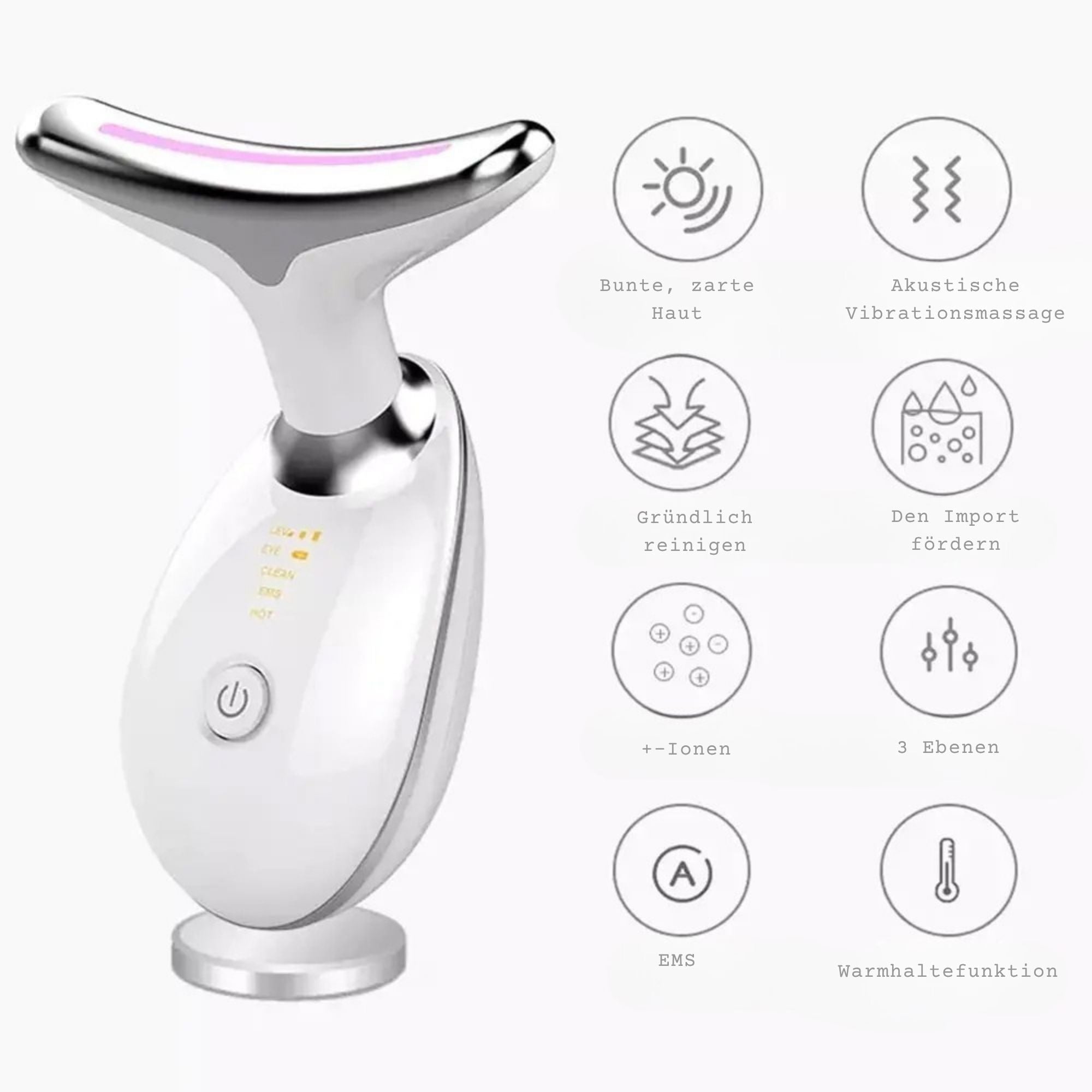 StraffSchimmer™ / Anti-Falten- Und Lifting-Massager - Sopheria