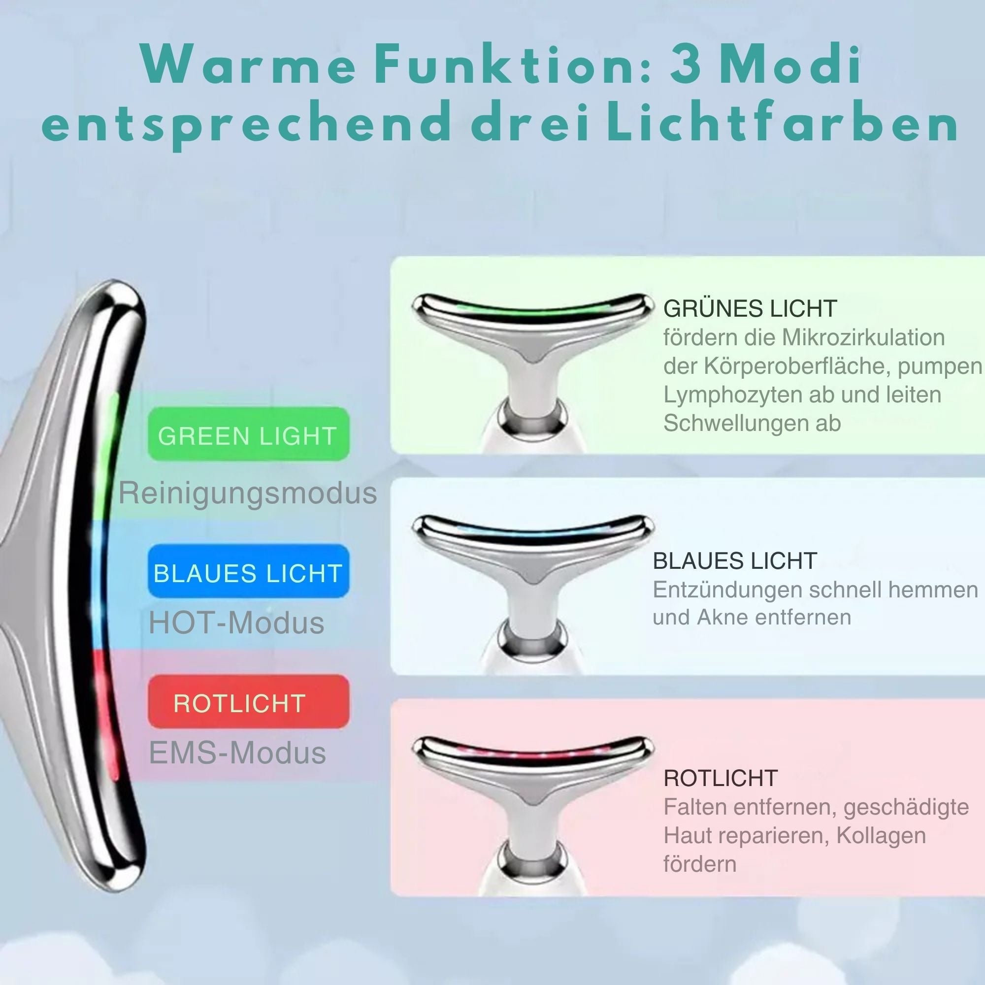 StraffSchimmer™ / Anti-Falten- Und Lifting-Massager - Sopheria