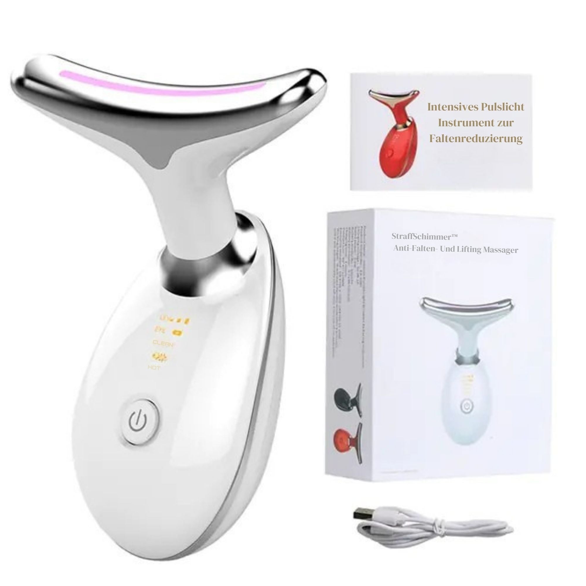 StraffSchimmer™ / Anti-Falten- Und Lifting-Massager - Sopheria