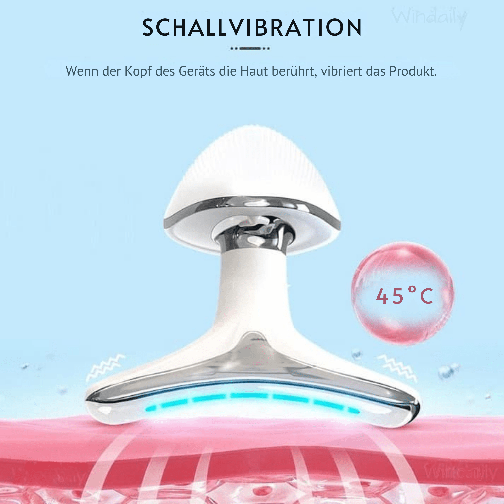 StraffStrom™ / Kombiniert LED-Lichttherapie mit Lifting-Effekten - Sopheria