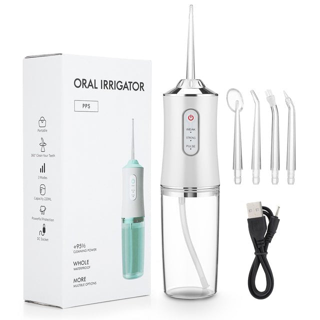 StrahlSmile™ / Wiederaufladbarer Oraler Irrigator Zur Mundreinigung - Sopheria