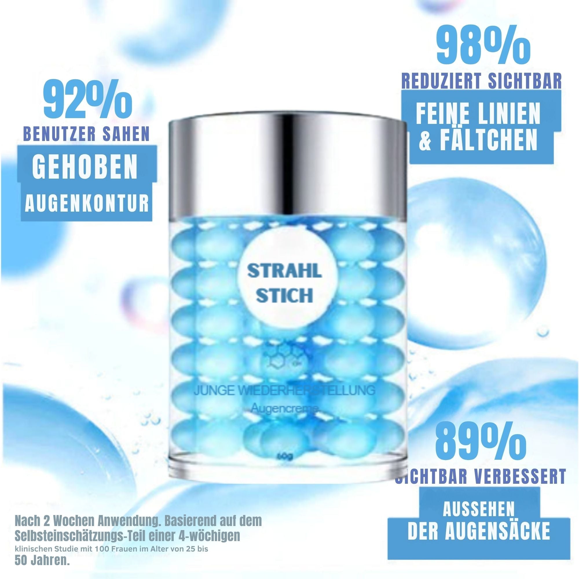 StrahlStich™ / Strahlende, Junge Und Erfrischte Augen! (1+1 GRATIS) - Sopheria
