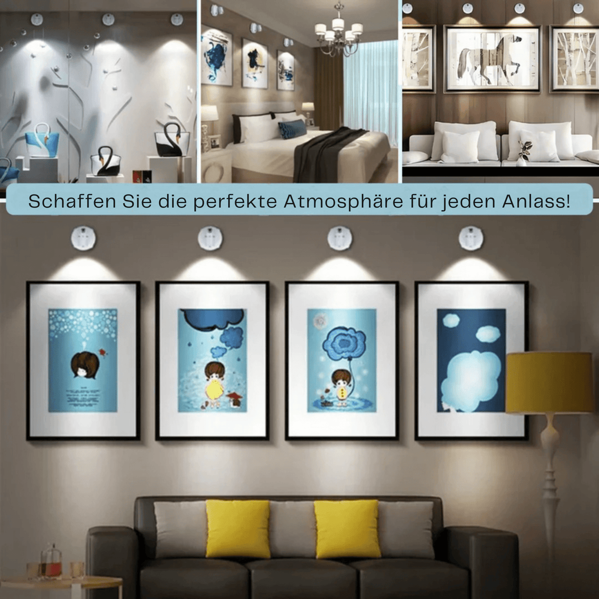 StrahlStube™ / Kabellose Projektorlampe - Sopheria