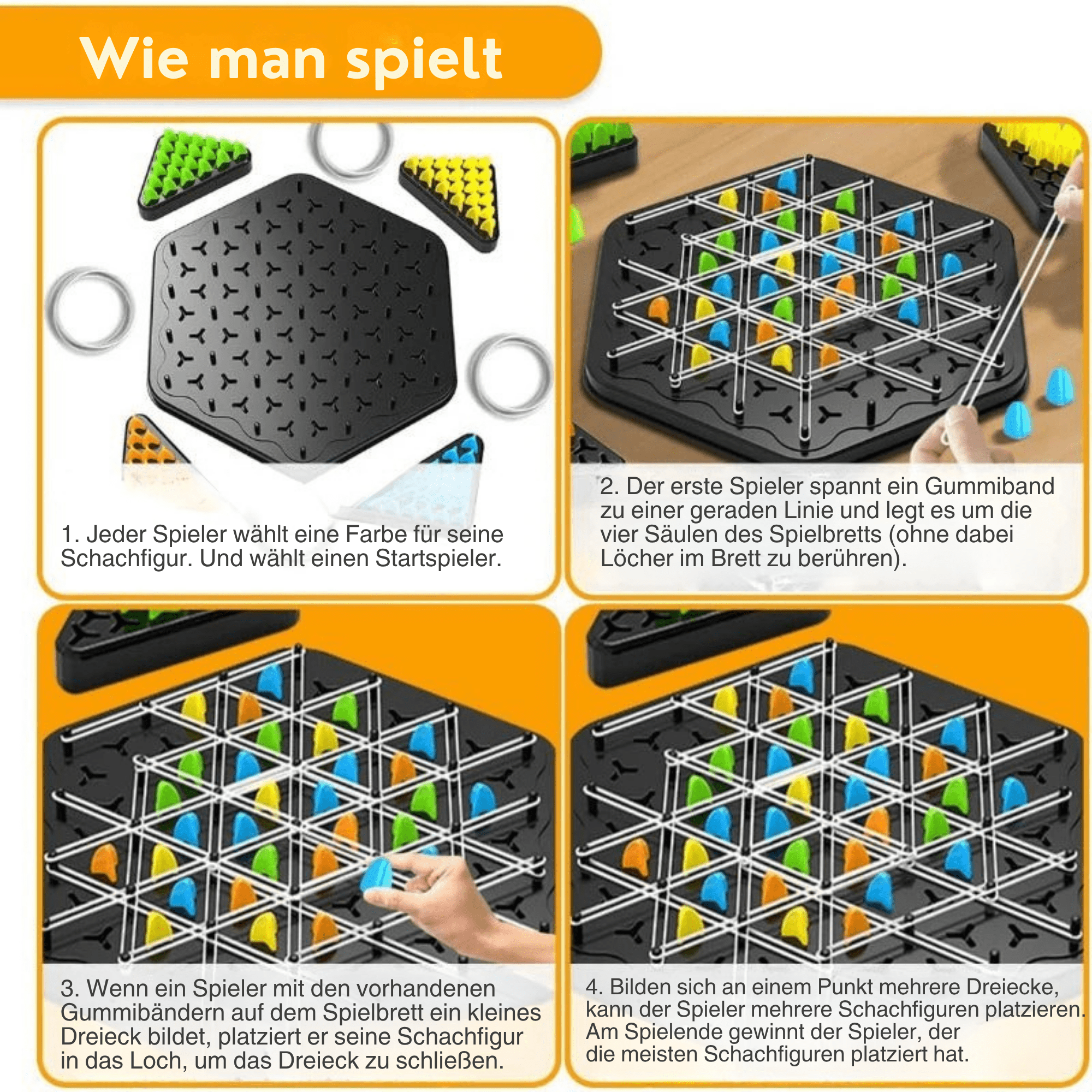TaktikTrios™ / Spaß & Lehrreiches Brettspiel - Sopheria
