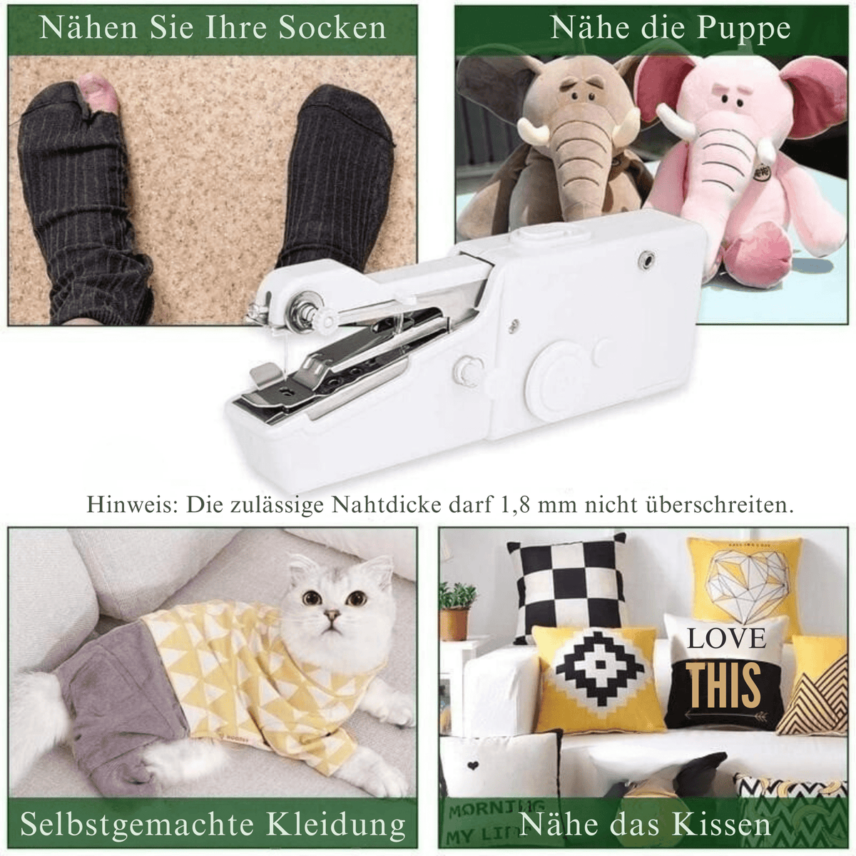 TaschenTacker™ / Handgehaltene Nähmaschine - Sopheria