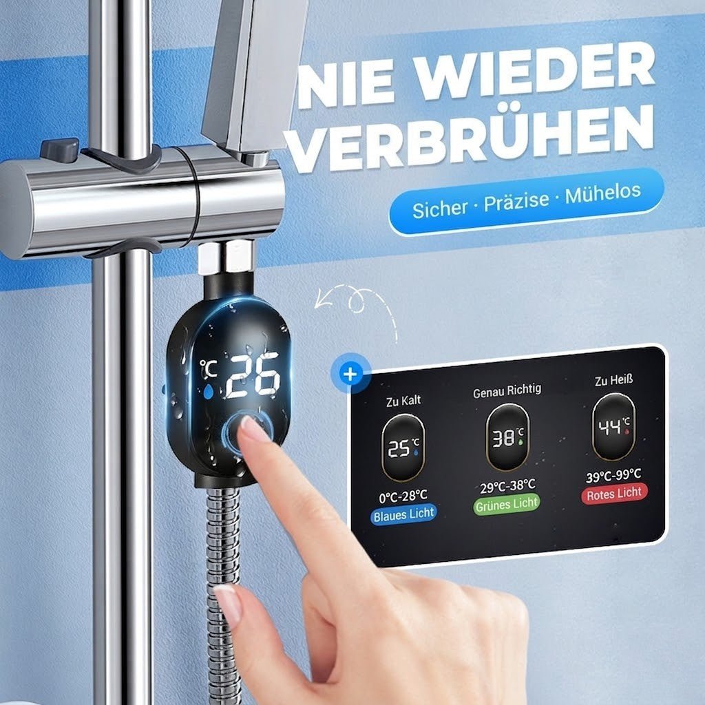 Tempello / 60 % Rabatt! Leicht ablesbares digitales Badethermometer – Sanfter Schutz, sofortige Temperaturanzeige & Babysicher - Sopheria