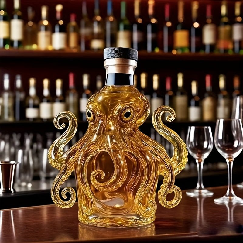 TentakelTrunk™ / Kreativer Leerer 3D-Oktopus-Weindekanter (Kein Alkohol enthalten) - Sopheria
