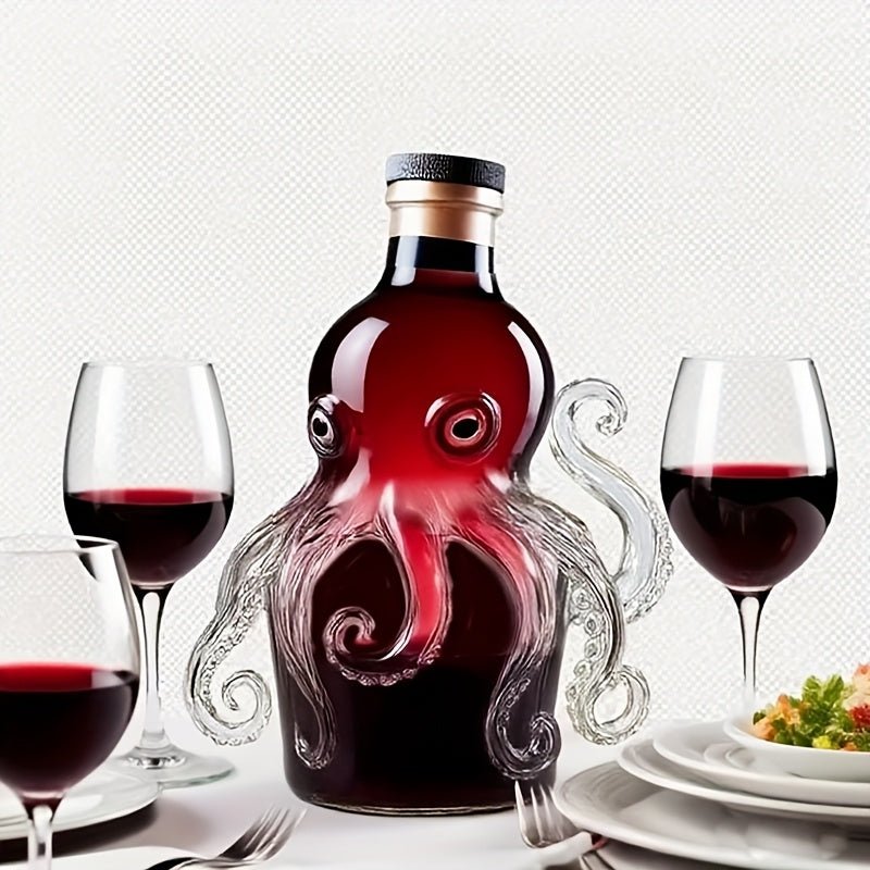 TentakelTrunk™ / Kreativer Leerer 3D-Oktopus-Weindekanter (Kein Alkohol enthalten) - Sopheria