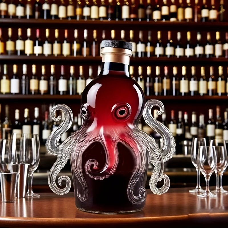 TentakelTrunk™ / Kreativer Leerer 3D-Oktopus-Weindekanter (Kein Alkohol enthalten) - Sopheria