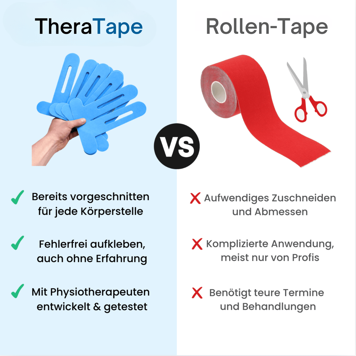TheraTape - Kniegelenk - Sopheria